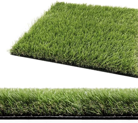 Kunstgras Gazon - Dicht Kunstgazon - Balkon Terras Tuin - Natuurlijk Kleurverloop - 1 x 3 Meter - Groen