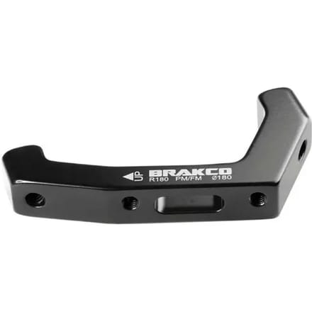 Schijfremadapter achteraan met remklauw op frame Brakco Post-Mount Flat Mount