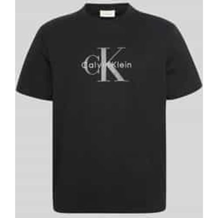 Relaxed fit T-shirt van puur katoen met logoprint