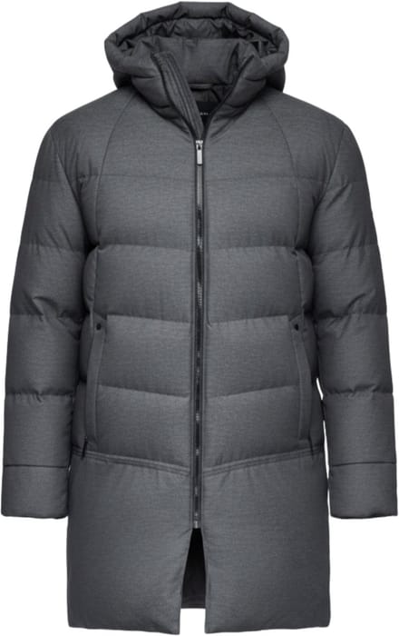 OMBRE Jas - Polyamide - Rits - Effen Grijs S