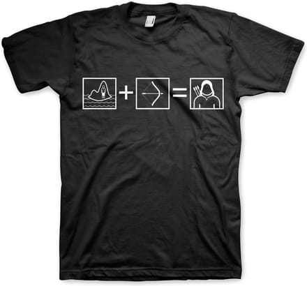 DC Comics Arrow Heren Tshirt -S- Arrow Riddle Zwart