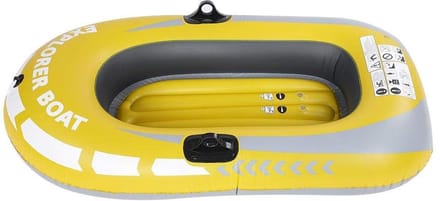 VGEBY1 Inflatable Kayak - 1 Persoon PVC Boot voor Drijven en Vissen