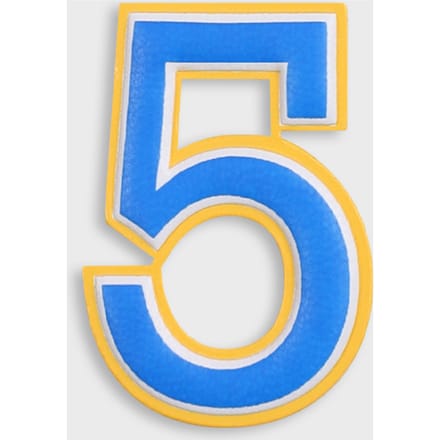 Number 5 Number Sticker