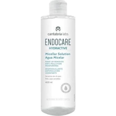 Eau Micellaire - Endocare - Hydractive - 400ml - Hypoallergénique - Tous types de peau
