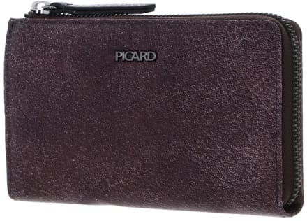 PICARD Leren portemonnee Lesotho 1 Zip Wallet Bordeaux (rood)paars