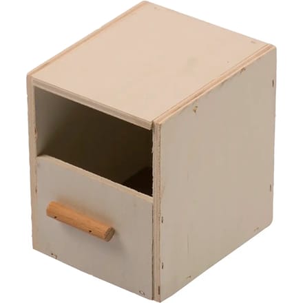 Duvoplus - Vogelhuisje - Vogel - Nestkast Exoten 1/3 Open Voliere 12,5x12x12,5cm - 1st