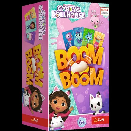 Gra rodzinna Boom Boom Koci Domek Gabi