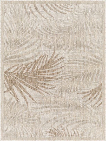 SURYA Vanessa vloerkleed jute-look beige - binnen en buiten