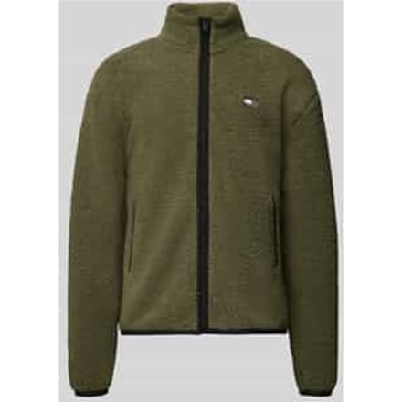 Relaxed fit fleecejack in teddyfleece-look