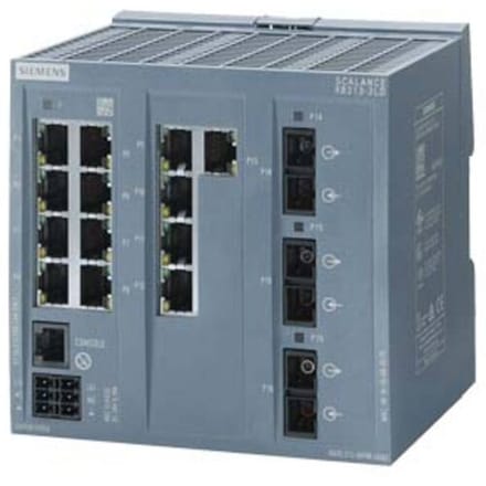 Siemens 6GK52133BF002AB2 6GK5213-3BF00-2AB2 Industrial Ethernet Switch 10 / 100 MBit/s