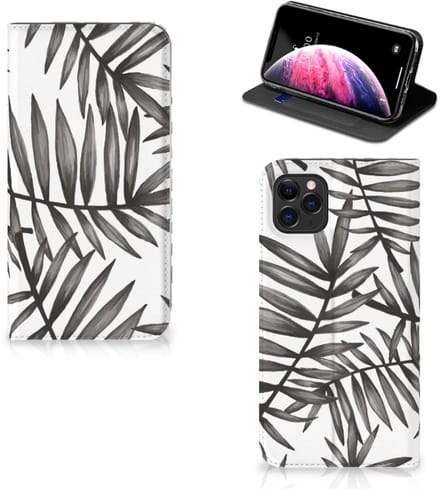 Apple iPhone 11 Pro Max Smart Cover Leaves Grey