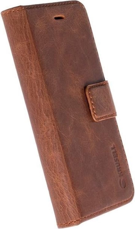 Krusell Sunne Portemonnee Hoesje Samsung Galaxy S8 Plus Bruin
