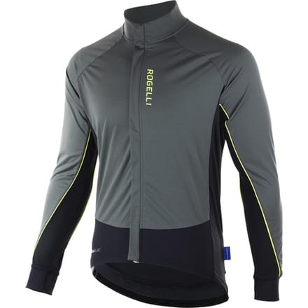Rogelli Wielershirt Maat 3XL  LM W2 Grijs/FluorGeel