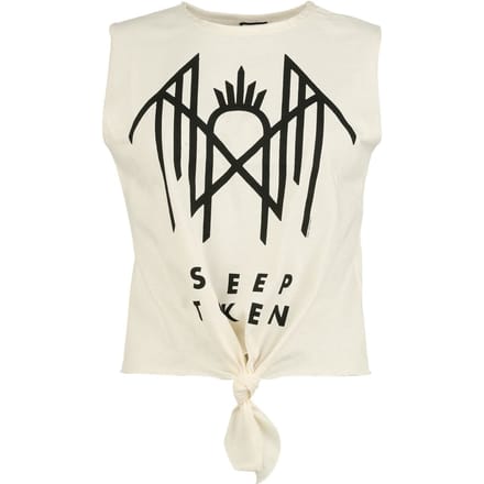 Sleep Token Top - Amplified Collection - Crystalina Logo - S tot XL - voor Vrouwen - gebroken wit