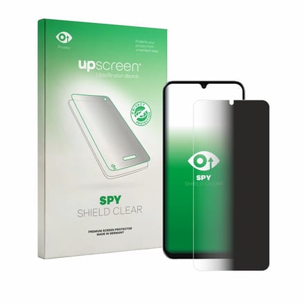 upscreen - privacy screenprotector voor Lava Bold N2 Lite - Folie Beschermfolie Blauwlichtfilter