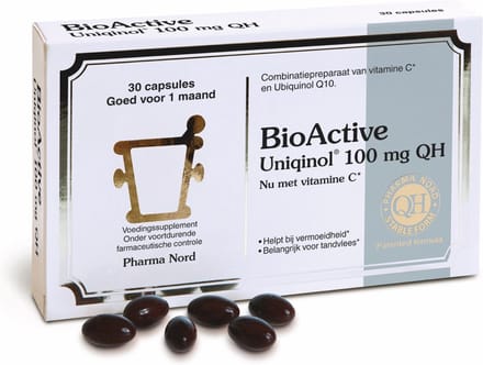 Pharma Nord BioActive Uniqinol 100 mg QH - 30 capsules
