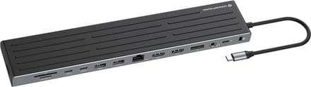 Conceptronic USB-C Dockingstation – 7-in-1 – HDMI – 4K – USB 3.2 – MacBook / Windows – Type-C Poort