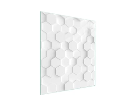 TMK ArtDeko - Snijplank Glas - 45x52 cm - Wit