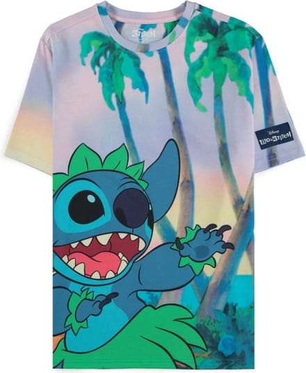 Disney - Lilo & Stitch - All Over Printed - T-shirt (XS)