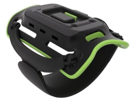 Zebra Wrist Mount with Single Dial Strap, Large