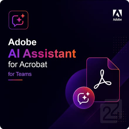Adobe AI Assistant for Acrobat for Teams EDU 100+ Gebruiker(s)