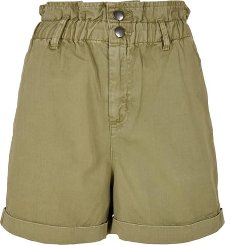 Urban Classics - Paperbag Korte broek - Taille, 27 inch - Groen