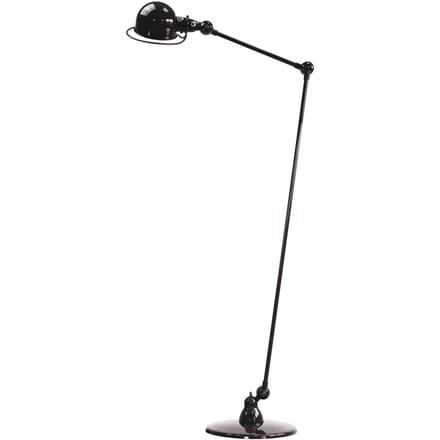 Jieldé Loft D1240vloerlamp scharnierarm, zwart