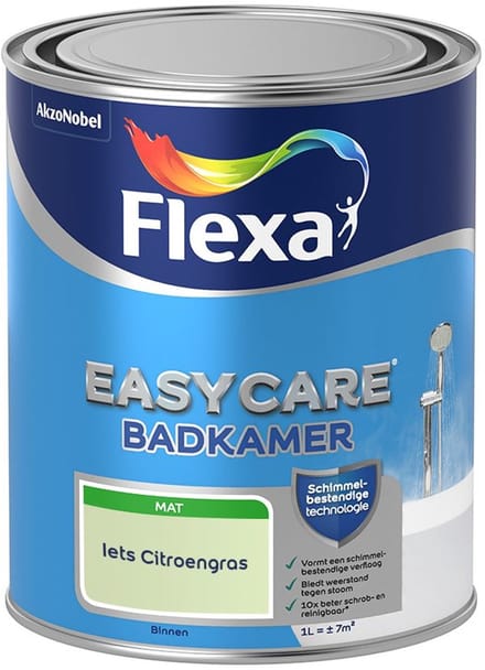 Flexa - Easycare Badkamer - Iets Citroengras - Mengverf - 1 L
