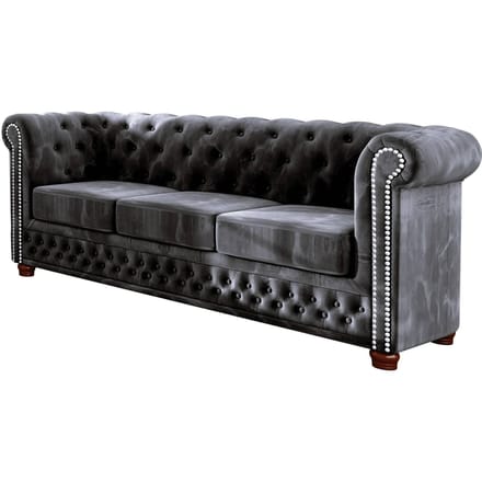 3-zitsbank York velvet | Ropez
