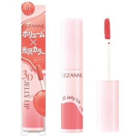 CEZANNE - 3D Jelly Lip 01 Peach Melba