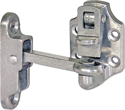 Zware Aluminium Deur Hold Back - 2 Inch Haak en Keeper
