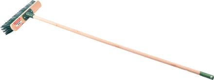 Bezem 30cm inclusief steel 120cm groen Household Bezem stevig