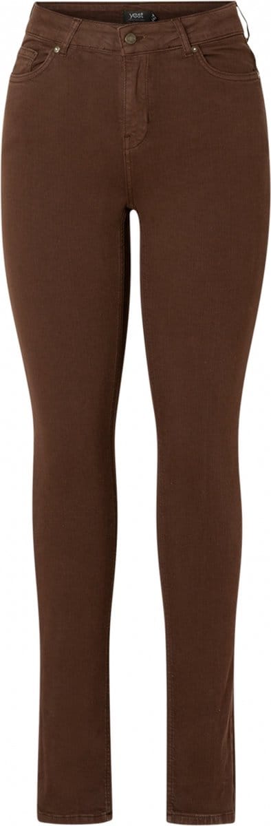 YESTA Mella Essential Broek - Red Brown - maat X-0(44)