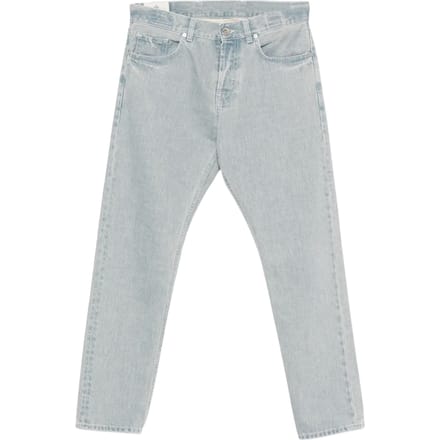 Off White Lichtgekleurde rechte jeans voor dames (Blauw/Wit)