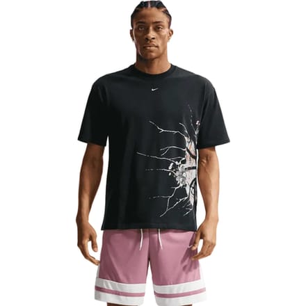 Nike Basketball T-shirt Zwart K010
