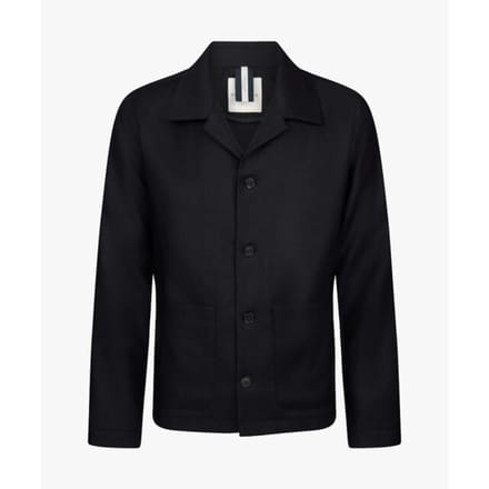 Profuomo Overshirt Wool Donkerblauw (navy) - Maat XL - Heren