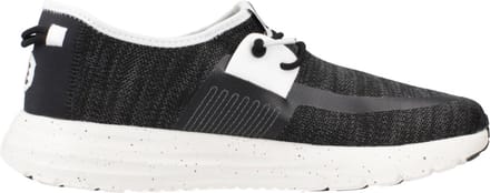 HEYDUDE - Sirocco Sport Mode Heren Sneakers Black/White - Maat 43