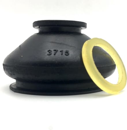 Originalfix Fuseekogelhoes auto - universeel rubber - 2 stuks - 37x15mm