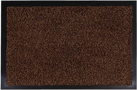 Borstelshop Deurmat Binnen - Droogloopmat - Schoonloopmat - Wasbaar - Antislip - 60 x 40 cm - Graniet