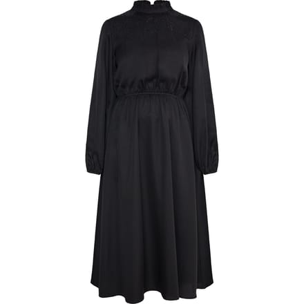 usha midi-jurk Dames zwart