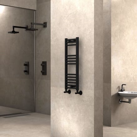Radiva Haiti Radiator 300x800mm - Zwart