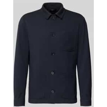 slim fit overhemdjack met kentkraag model 'DiJohn'