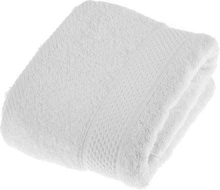 Homescapes 2-delige handdoekenset wit - 100% Turks katoen 500 gsm