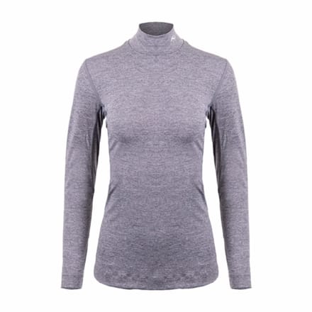 Ondershirt KJUS Women Base Layer Turtleneck Steel Grey-Maat 40