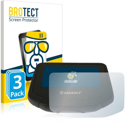 Screenprotector 3 Stuks voor Giant RideControl Evo Beschermglas transparant