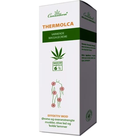 Cannaderm Thermolka Varmende Massagecreme 250 ml