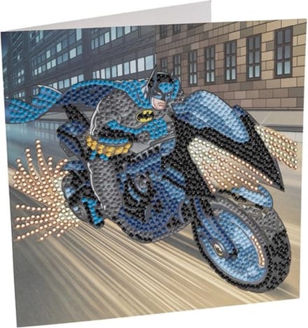 Crystal Art Card: Warner Brothers: Batman (18x18 cm)