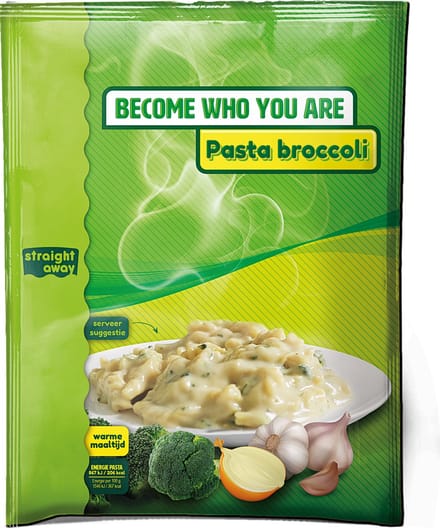 Straight away Maaltijdvervanger - Warme maaltijd - Pasta Broccoli - 21 x 56 g