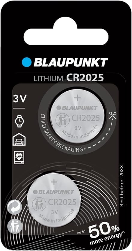 Lithium Knoopcel Batterijen - Muntcel Energiebron - Apparaten Voeden - 10 Jaar Houdbaarheid - CR2025 3.7V