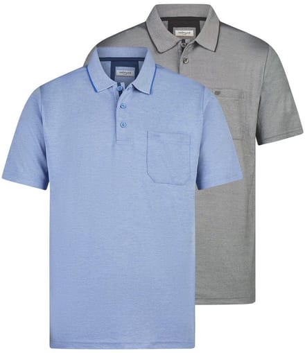 Redmond Heren poloshirt 2 pack Basic